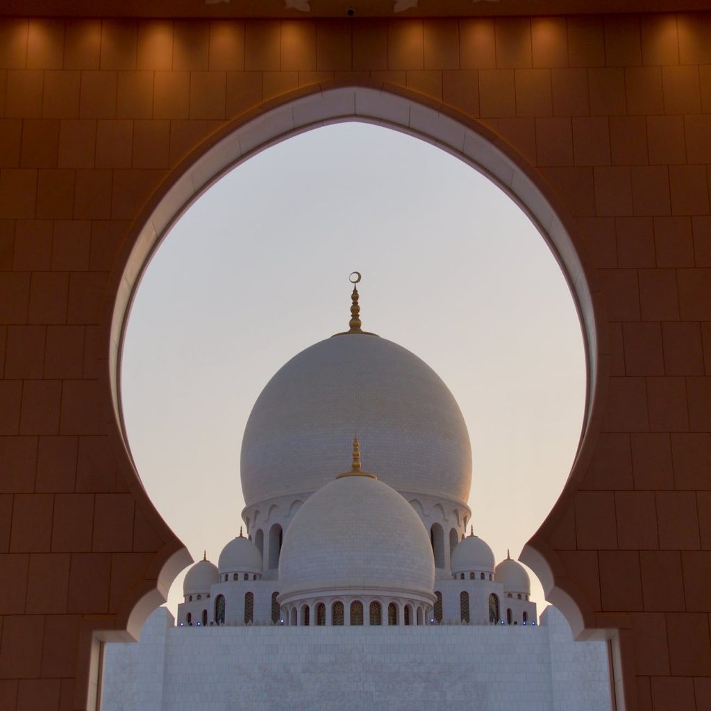 white dome building